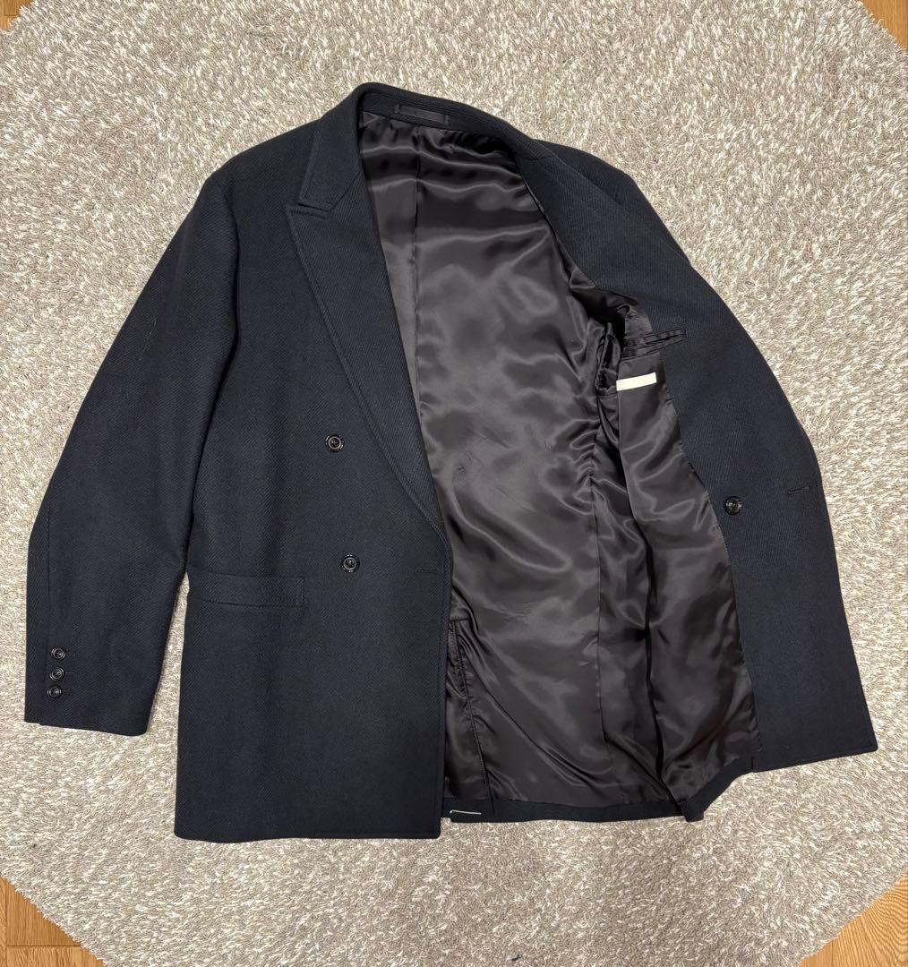 ULTERIOR 24AW シャンブレーソフトメルトン ダブルジャケット - メルカリ