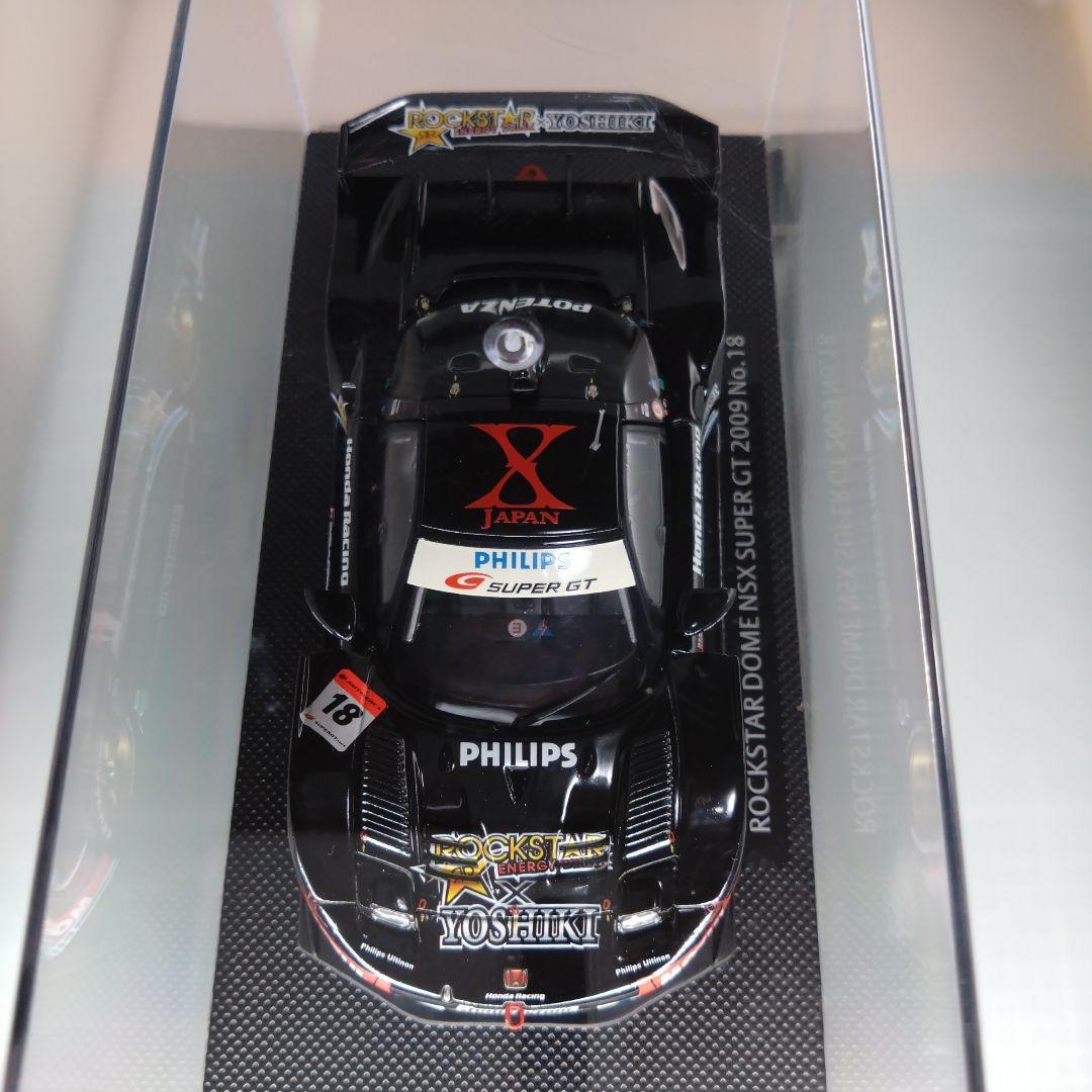 未開封美品】1/43 エブロ 童夢ホンダ NSX YOSIKI 2009 - メルカリ