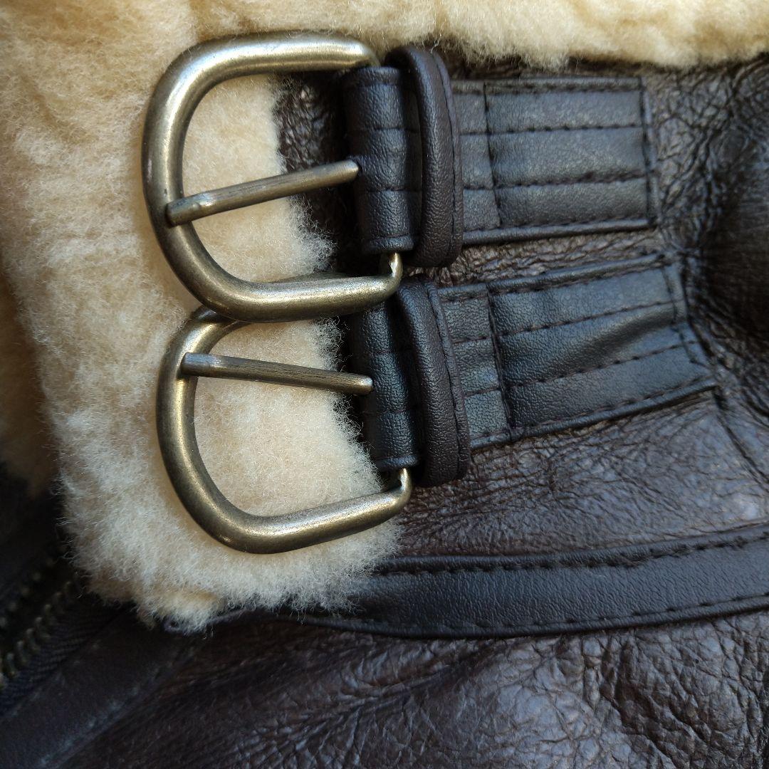 90's B3 XL フライトジャケット ムートンジャケット ツーリング - メルカリ