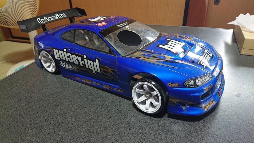 6315 HPI シルビア S15 フルエアロ ワイドボディ ラジドリ 1/10 - メルカリ