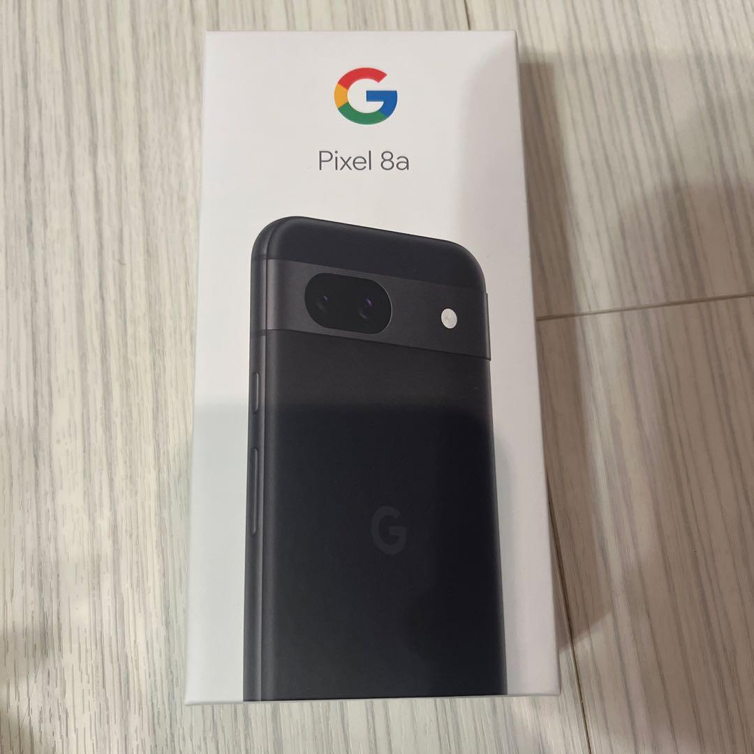 Google Pixel 8aブラック 本体 充電ケーブル付属