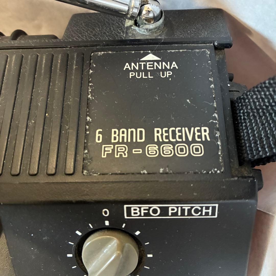 【ジャンク】Victor ラジオ FR-6600 短波受信機 FM受信可能