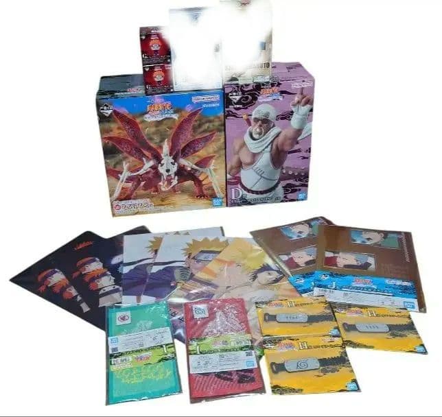 ナルト　プライズフィギュア　一番くじ まとめ売り NARUTO-ナルト- 疾風伝』人気キャラクターたちが一番くじに登場