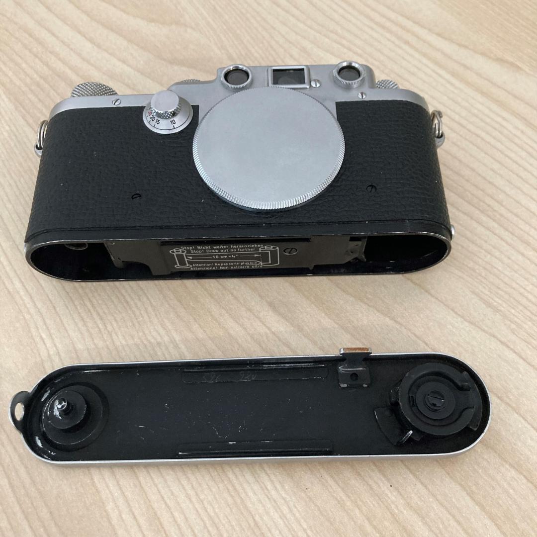 バルナックライカⅢf ブラックダイヤル　Leica Ⅲf