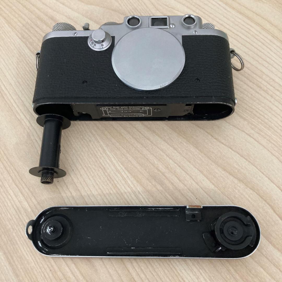 バルナックライカⅢf ブラックダイヤル　Leica Ⅲf