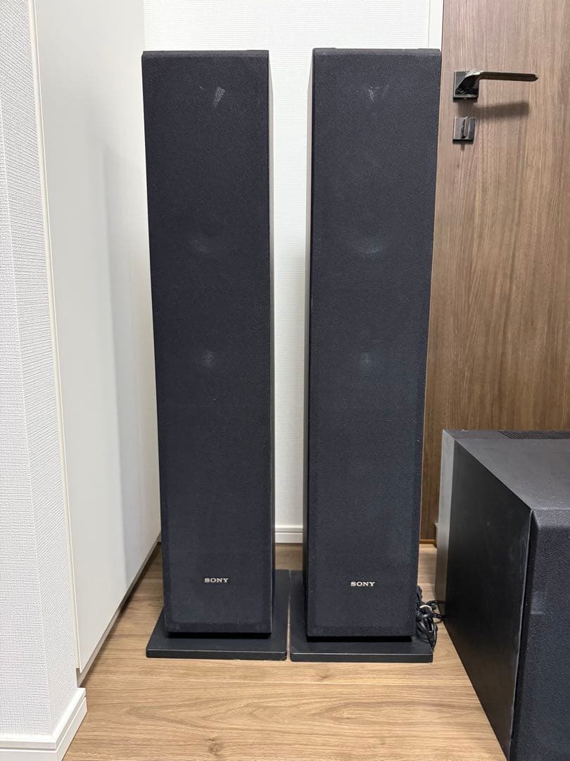 美品　SONY タワースピーカー SS-CS3 ブラック2点セット