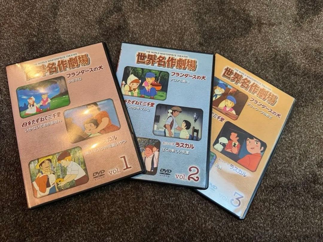 DVDフランダースの犬母を訪ねて三千里 あらいぐまラスカル