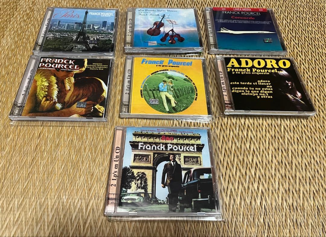 Franck Pourcel 輸入盤 7枚セット 極美品+新品未開封品 父の日はオレの日！】フランク ミュラーが“ヘアケア＆ボディケア”製品