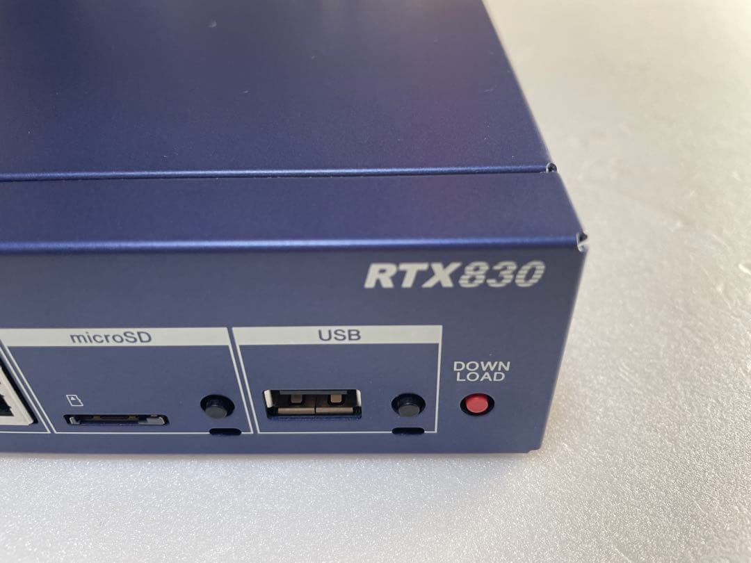 VPNルーター YAMAHA RTX830