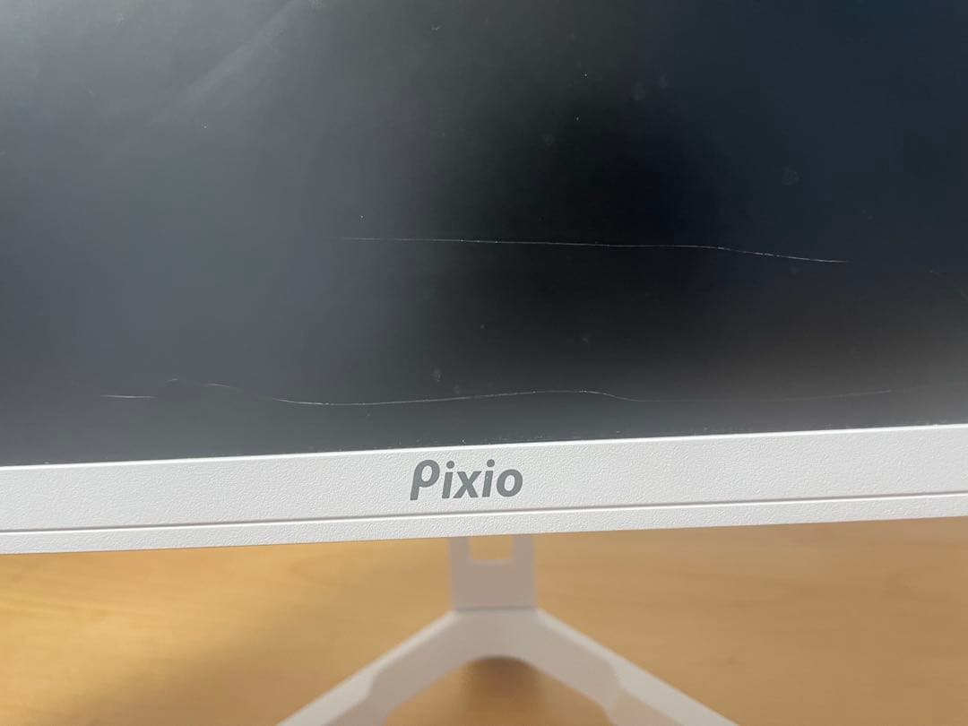 Pixio PX248WAVE ホワイト モニター 本体