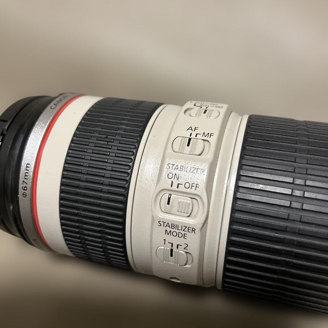 最終！美品　Canon EF70-200mm F4 L IS USM 手ブレ補正