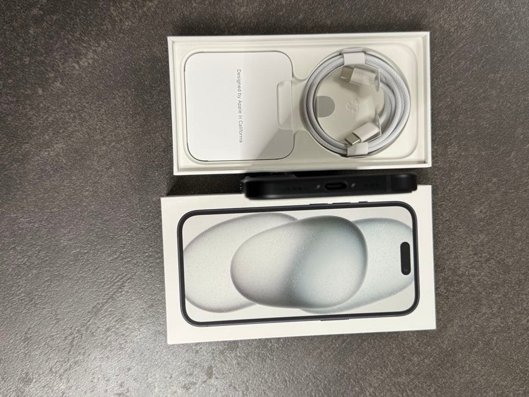 アップル iPhone15 128GB ブラック