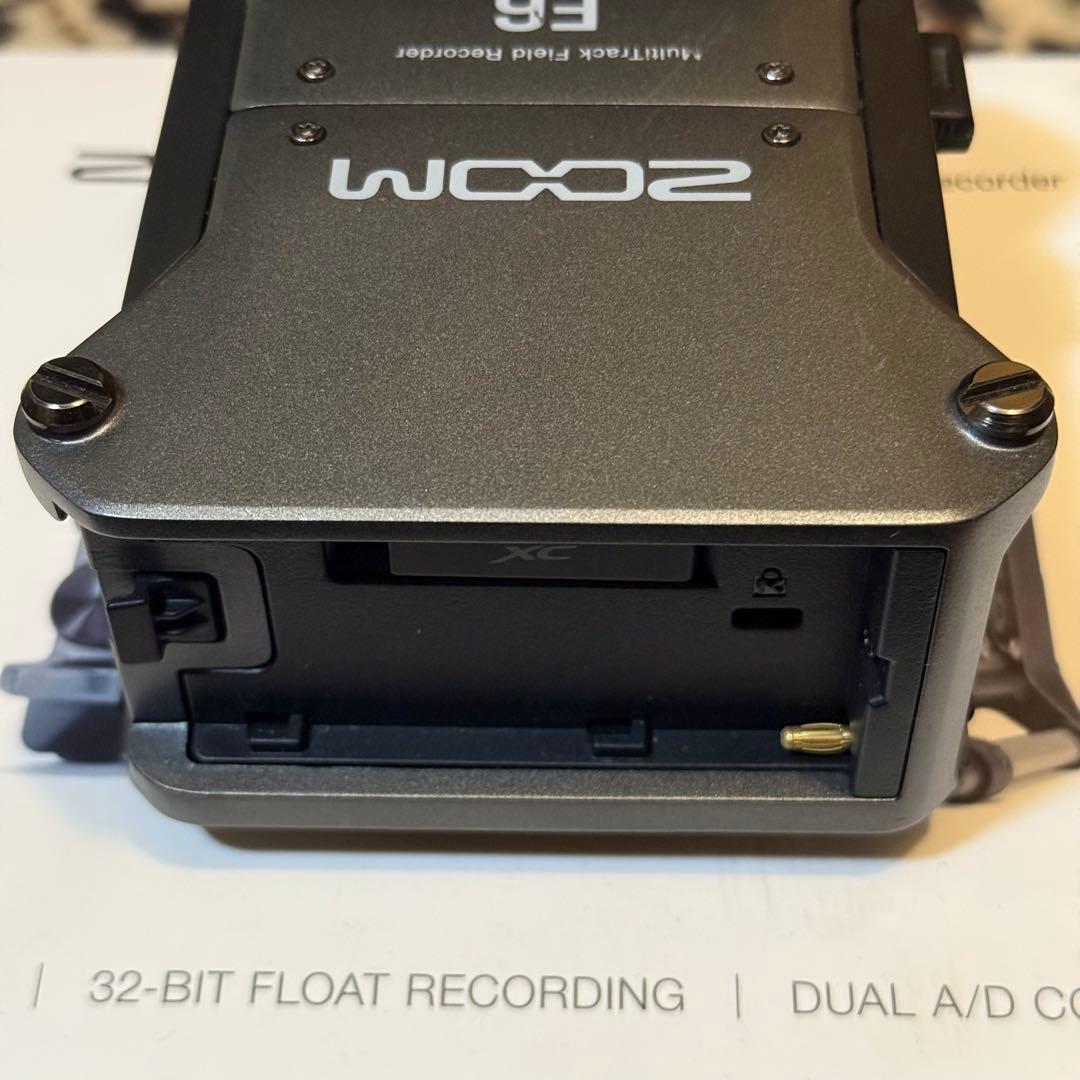 ZOOM F6 32bitフロートレコーダー Bluetoothアダプタ/ケース