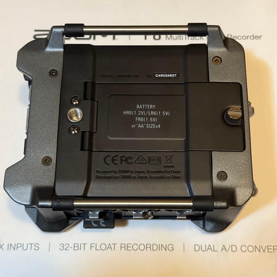 ZOOM F6 32bitフロートレコーダー Bluetoothアダプタ/ケース