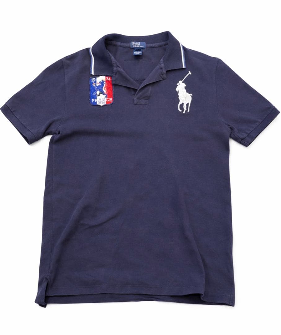希少 Polo Ralph Lauren フランス y2k 短丈 ビックポニー - メルカリ
