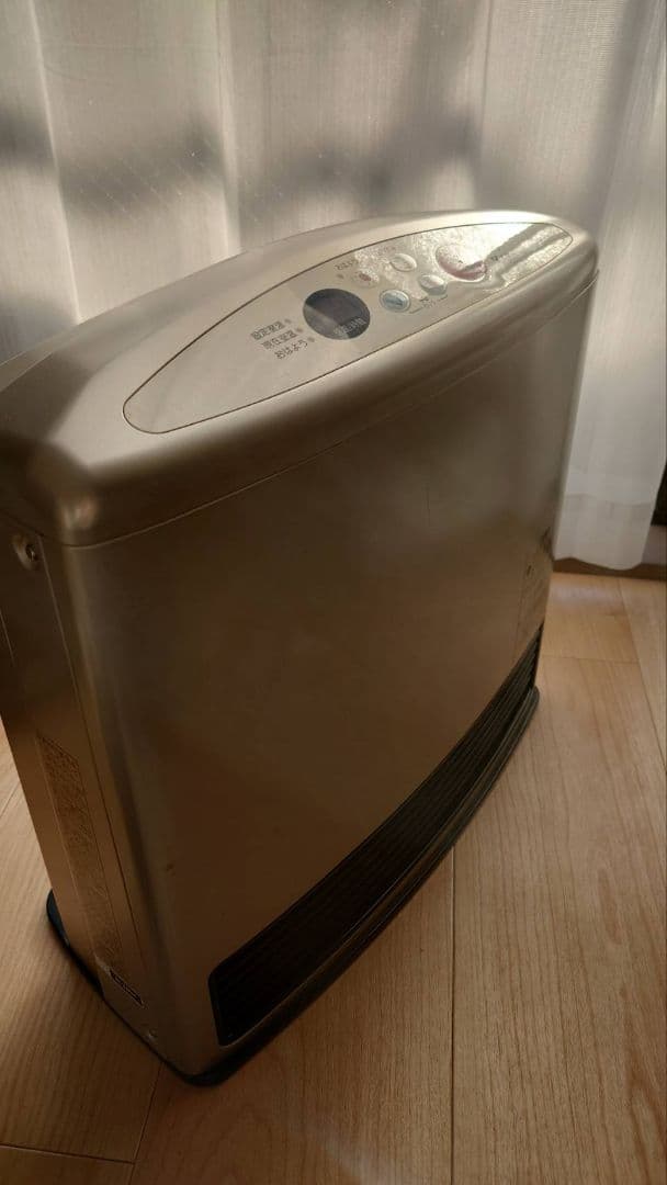 東邦ガス　ガスファンヒーター　ガスストーブ　ホース付