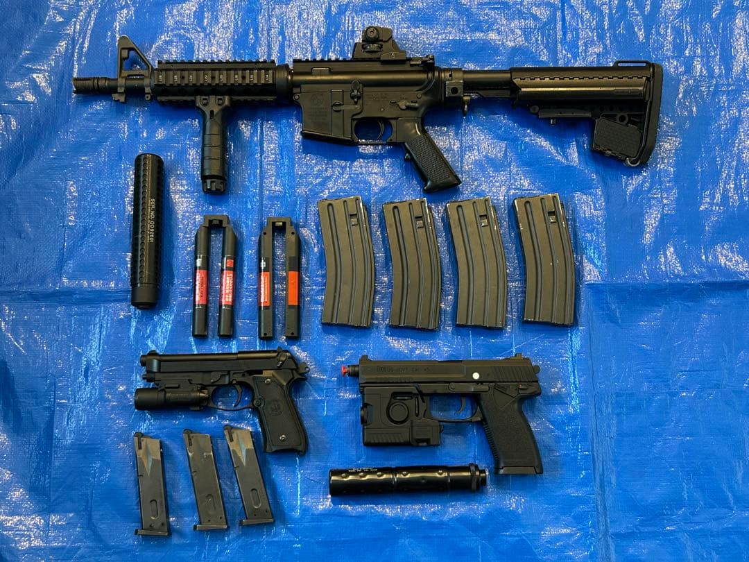 サバゲー引退 CQB-R M9 SOCOM 次世代 ホロサイト