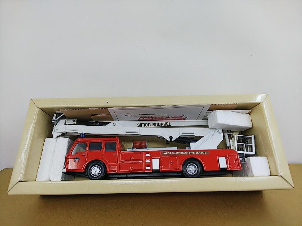 コーギー Fire Brigade 消防車 高所作業車 モデルミニカー