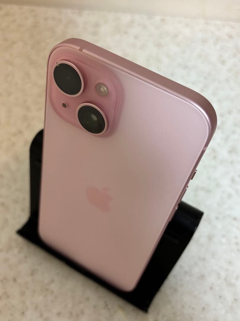 iPhone15 本体 ピンク SIMフリー IMEI◯ 超美品