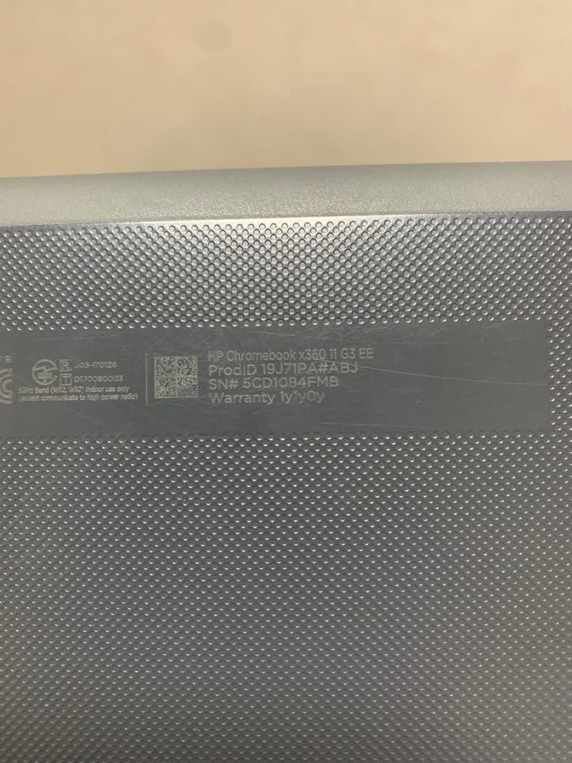 HP Chromebook x360 11 G3 EE グレー