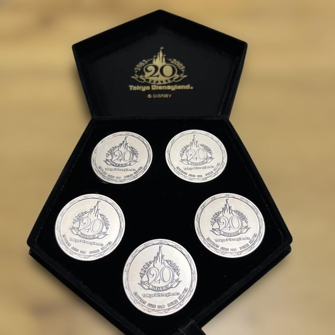 nanaさん⭐︎様専用 東京ディズニー 純銀メダルセット 20周年 記念