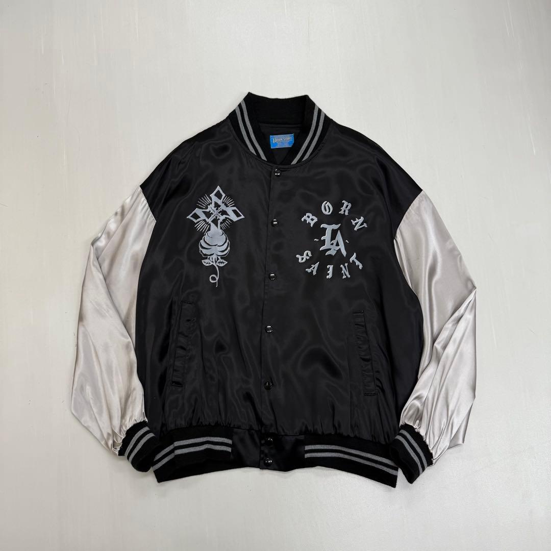 s*d様 SAINT MICHAEL 24SS BR SATIN JACKET