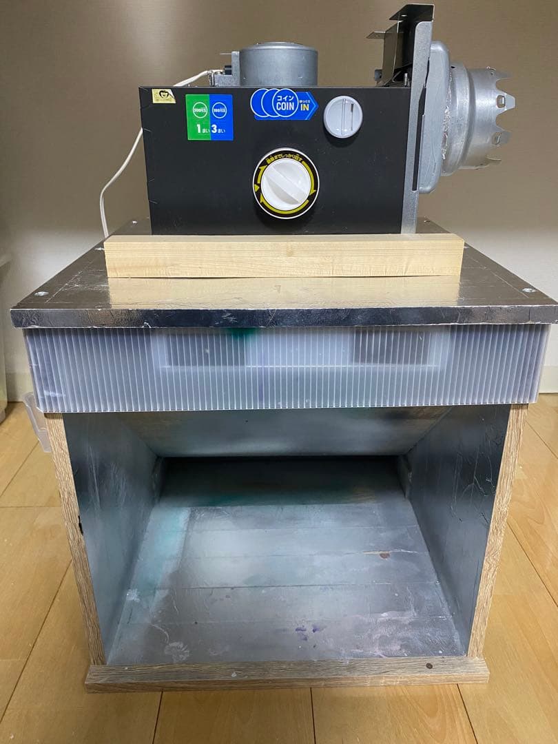 自作 塗装ブース エアブラシ RAYWOOD ジャンク 塗料 - メルカリ