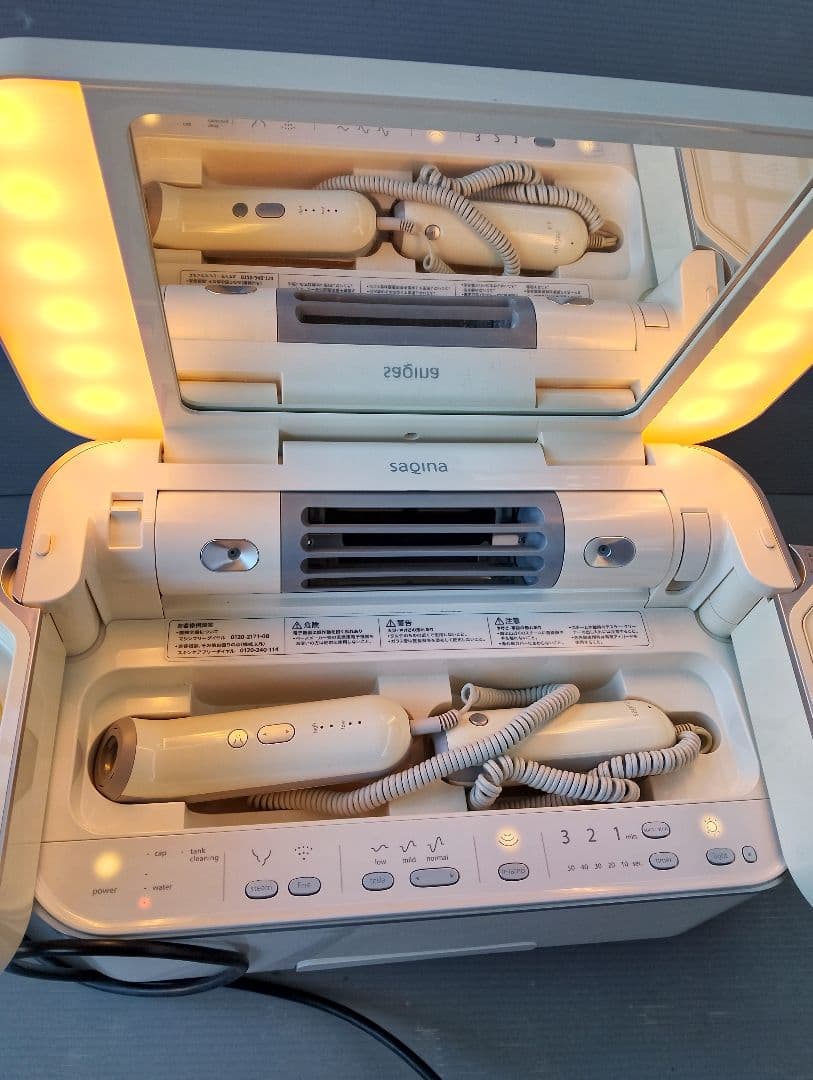 サキナ sagina ビジュー 美顔器 ホワイト(あ14)