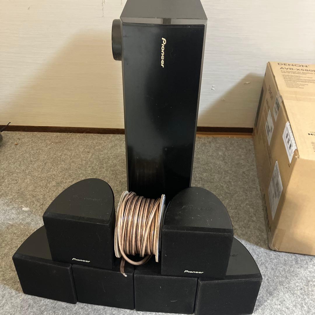 DENON AVR-X580BT AVアンプ スピーカーセット