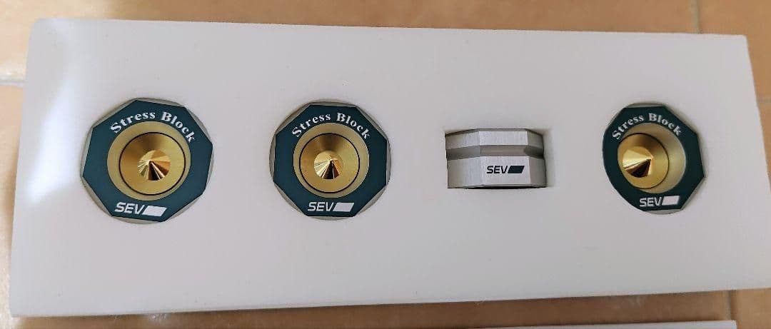 未使用 SEV セブ ストレスブロック 保管品 ラスト ストレス ブロック