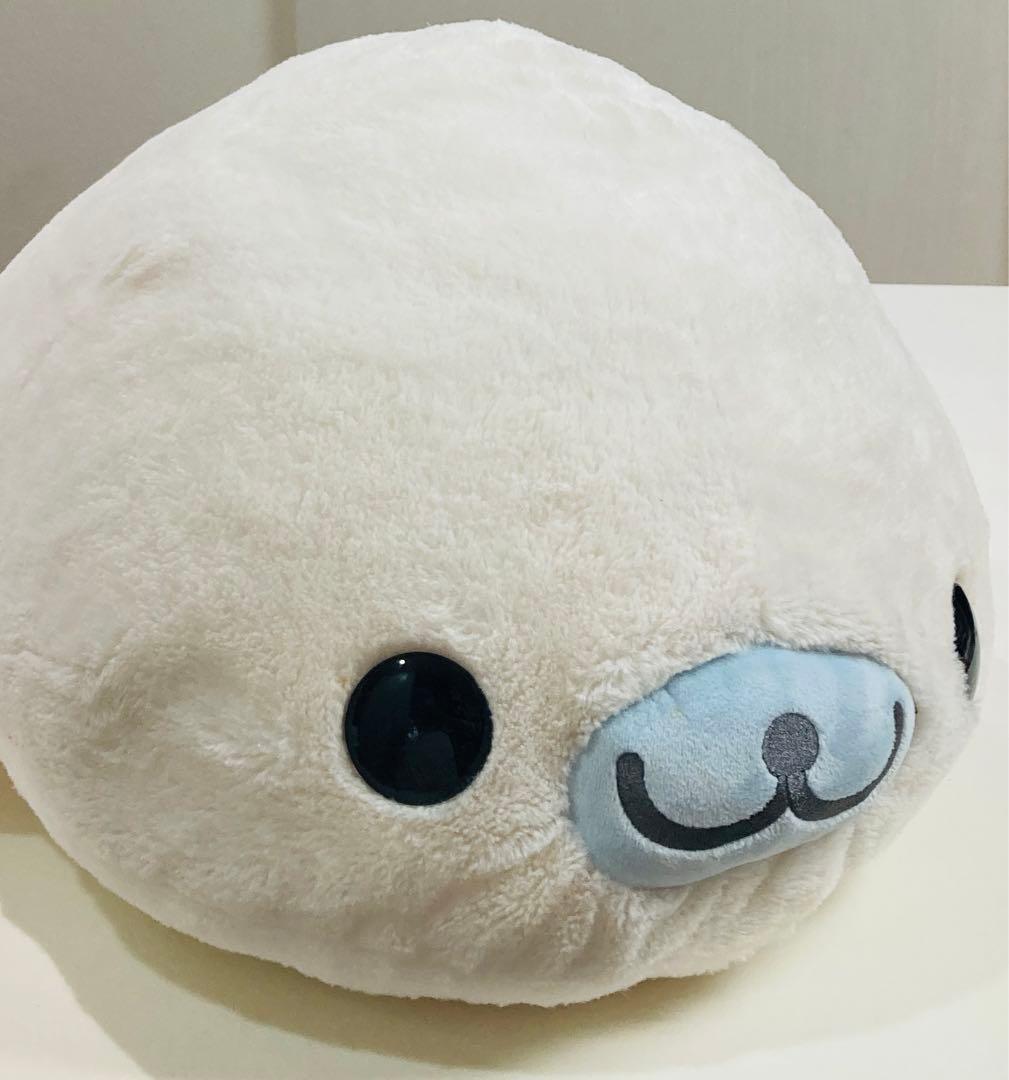 まめゴマ ぬいぐるみ（特大） くったりまめゴマ 美品 超ビッグ レア