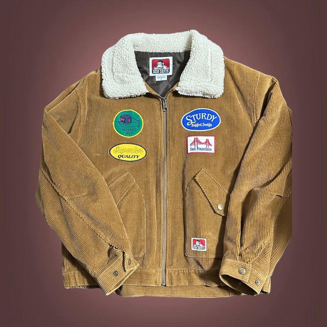 BEN DAVISコーデュロイ ジャケット ブラウン M - メルカリ