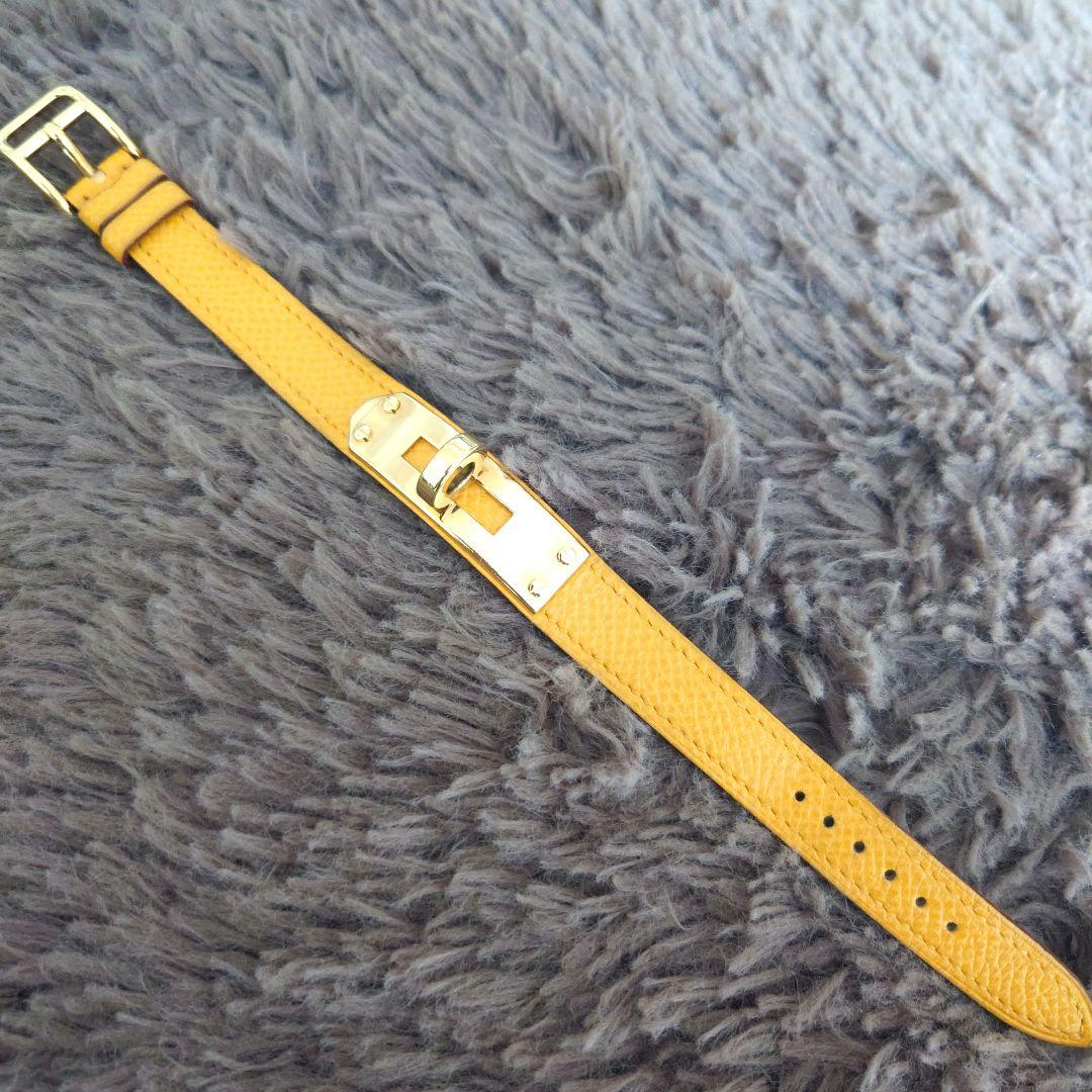 チコたん 美品 エルメス ケリーウォッチ　革ベルト 楽天市場】エルメス【HERMES】ケリーウォッチSV925レザーベルト（〇Z刻