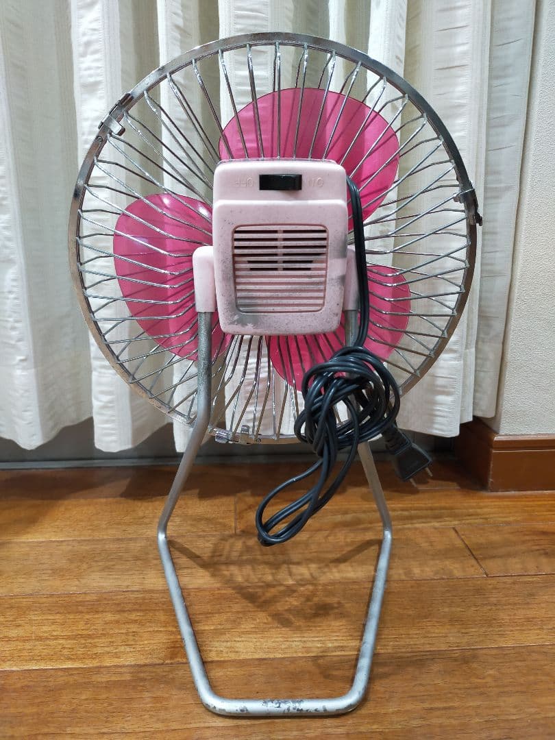 昭和レトロ♪日栄電機 卓上扇風機 RF-23『すずかけ』 3枚羽根 23cm