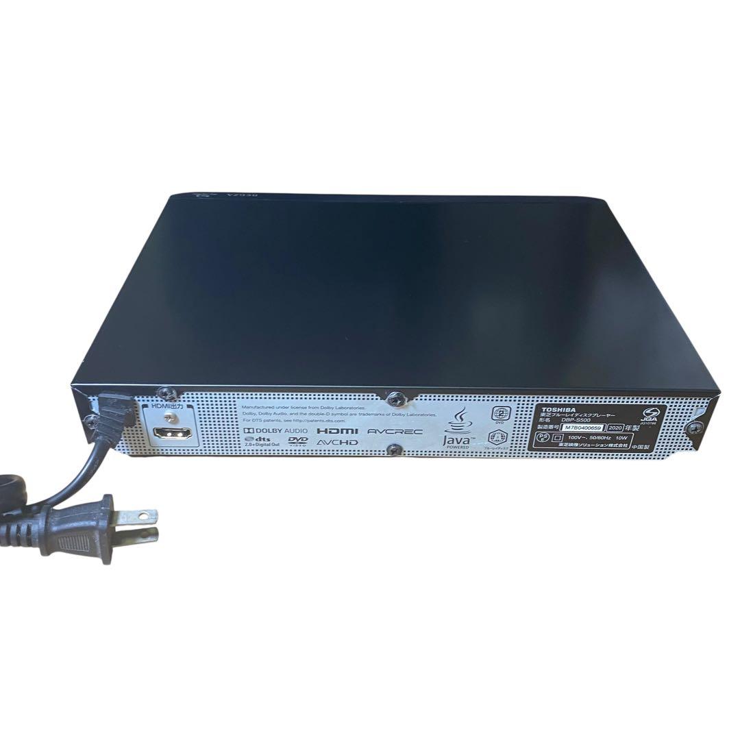 【美品】TOSHIBA DBP-S500 ブルーレイプレーヤー　送料無料　レグザ