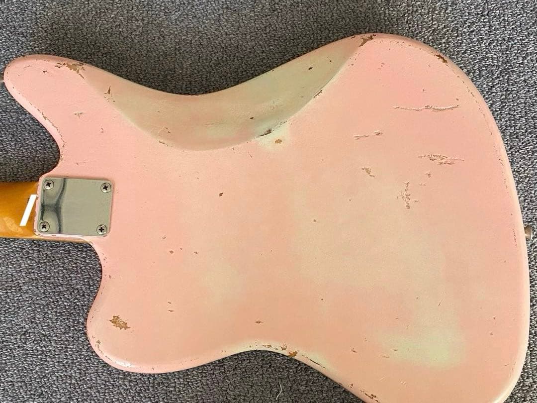 fenderJapanJAGUAR フジゲン シェルピンク M/HレリックMOD - メルカリ