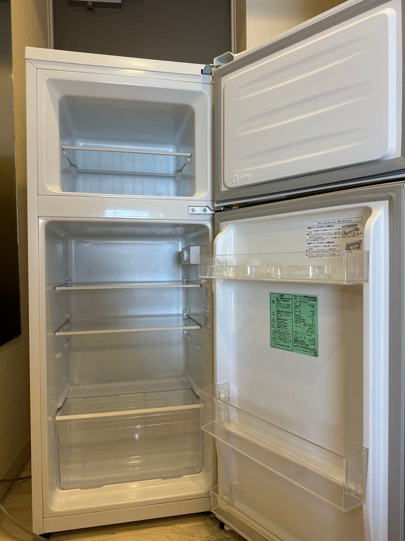 送料込‼️本日お支払いできる方限定‼️2021年製ハイセンスノンフロン冷蔵庫120L