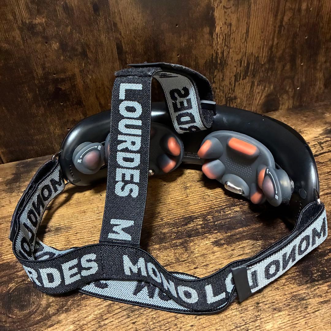 美品】モノルルド アイケア AX-HXL350 ブラック｜ATEX 目元エステ