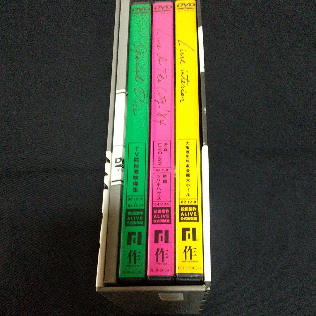松田優作/ALIVE～アンビバレンス～公式海賊盤～〈初回限定DVD-BOX・3…