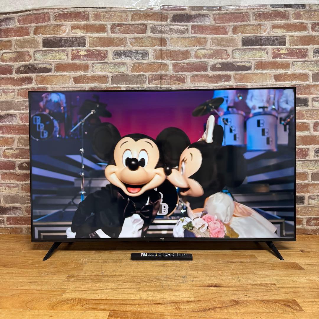 2023年製！TCL 50V型 4K液晶テレビ Google TV 50P635