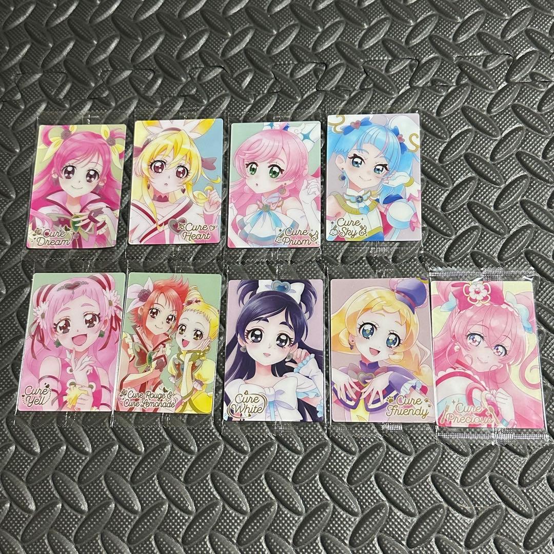 プリキュア ウエハース HRまとめ売り 9枚 - メルカリ