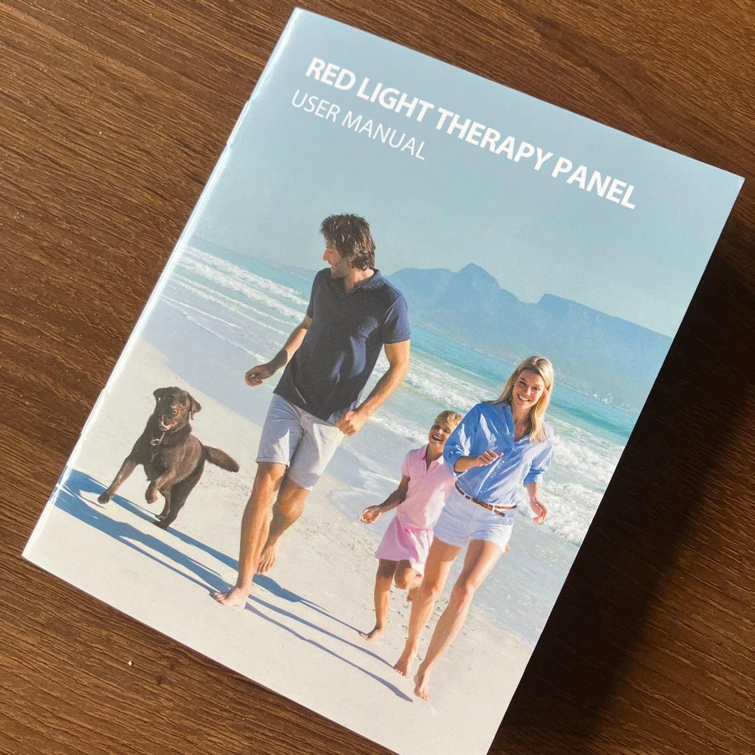 美品！　使用期間1ヶ月　近赤外線赤色EDライトセラピー パネル型 ／スタンド付き