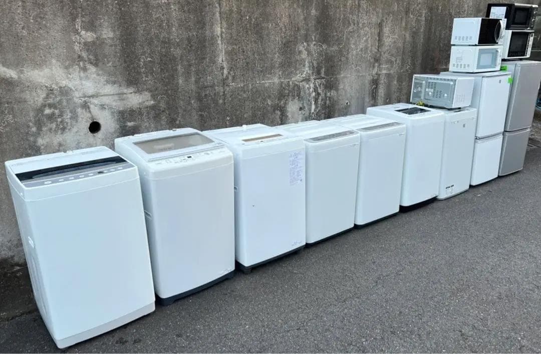 【高年式】お任せ4点セット 一人暮らし用 冷蔵庫、洗濯機、テレビ、電子レンジ