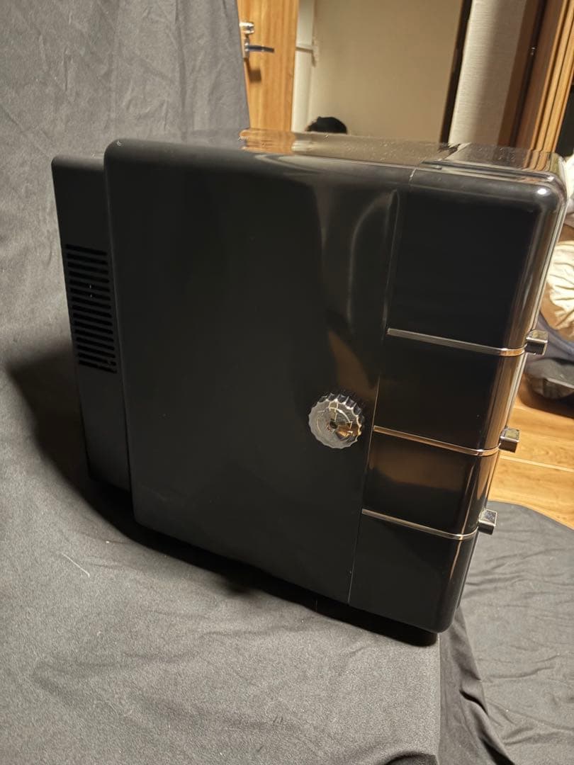 自動販売機型冷温庫 VS-419 ブラック　ベルソス　VERSOS