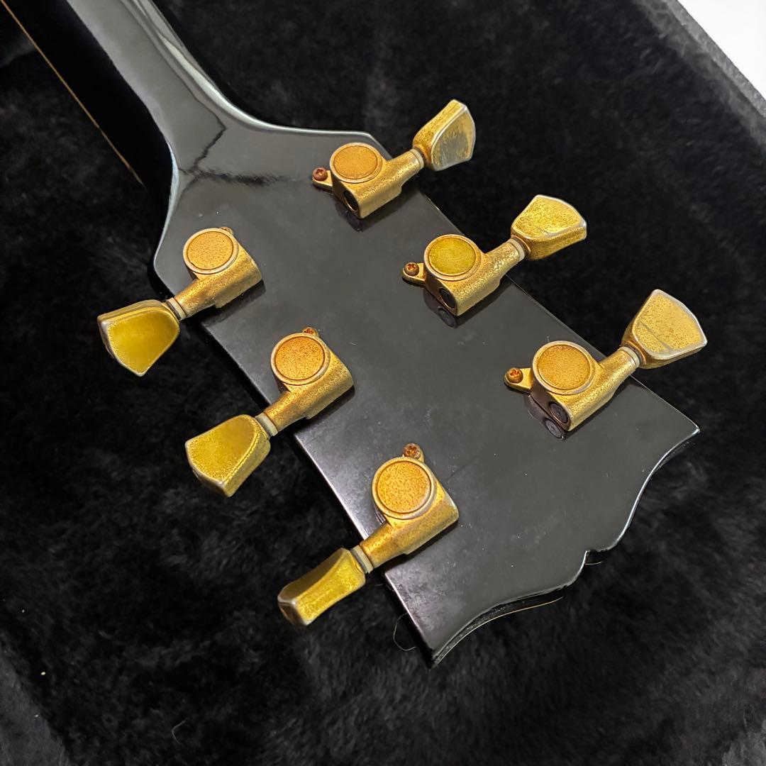 状態良好】Burny バーニー レスポールカスタム 2000年代製 シリアル無