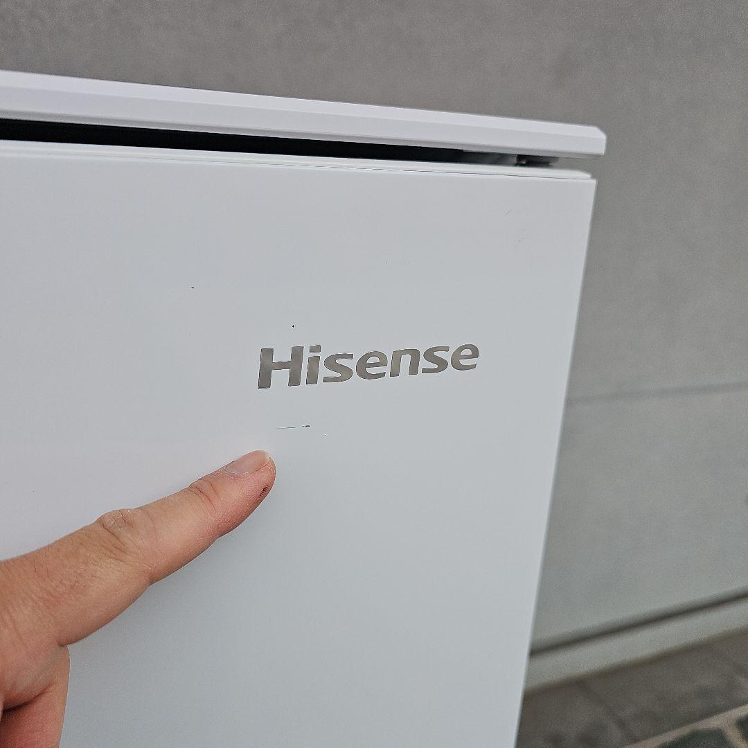 お値引き可！2019年製(東京23区のみ送料と設置無料)ハイセンス冷蔵庫