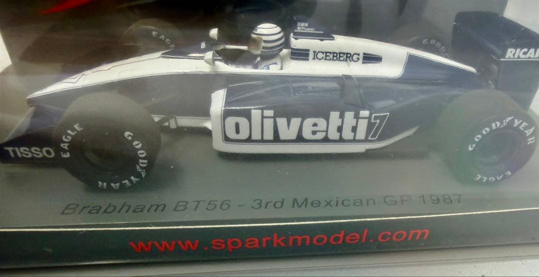 希少】スパーク1/43 ブラバム BT56 メキシコGP 1987 パトレーゼ - メルカリ