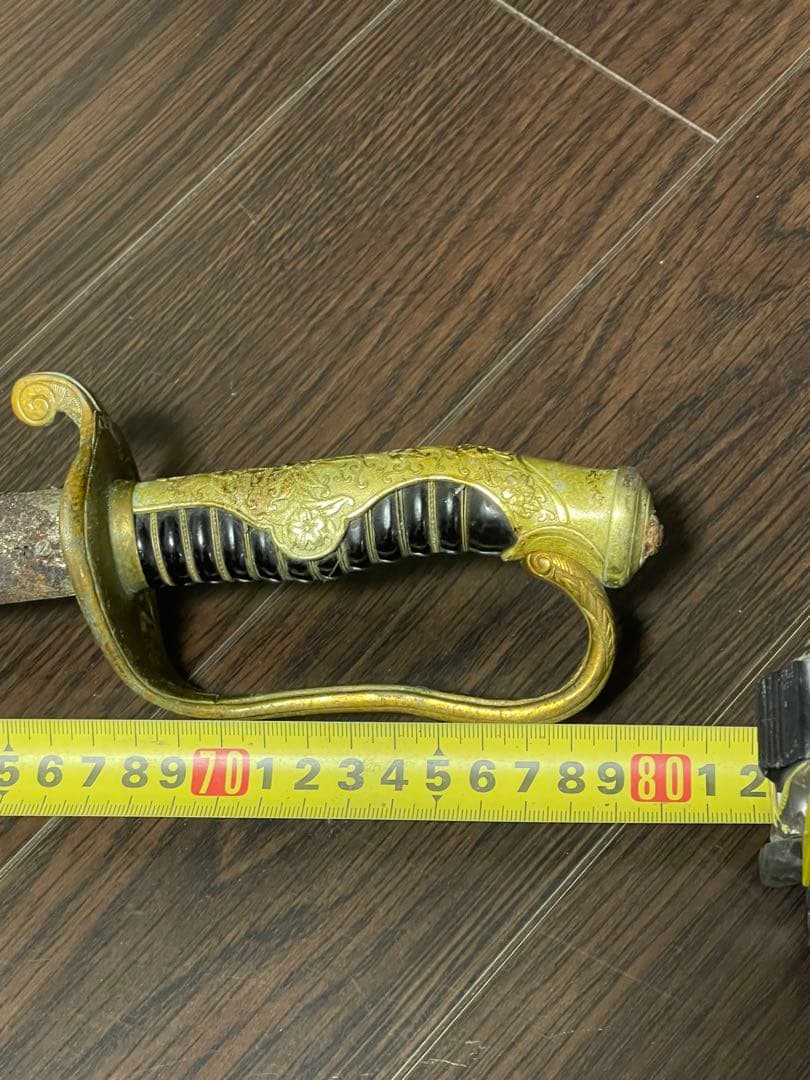 軍刀 指揮刀 サーベル 旧日本軍 桜紋章 模造刀