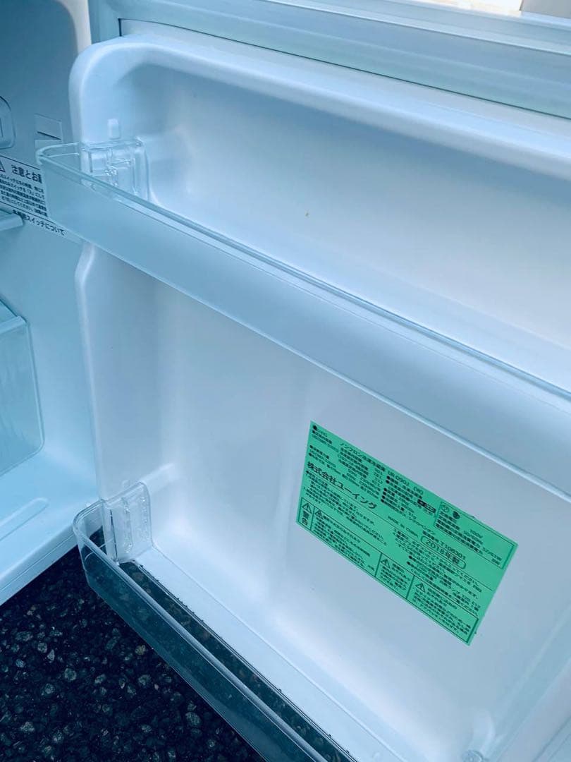 ♻️送料設置無料 ユーイング ノンフロン冷凍冷蔵庫　UR-D90J