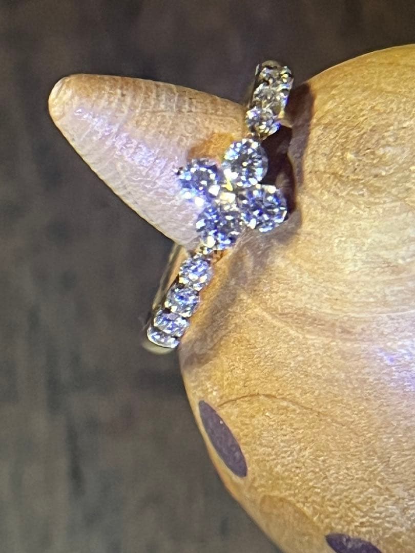 ブライテストスター K18 ダイヤモンド 0.46ct 10号